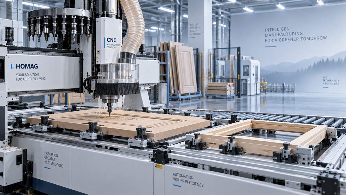 How to Specify a CNC Door Machining Cell for Solid Wood and MDF Production How to Specify a CNC Door Machining Cell for Solid Wood and MDF Production
