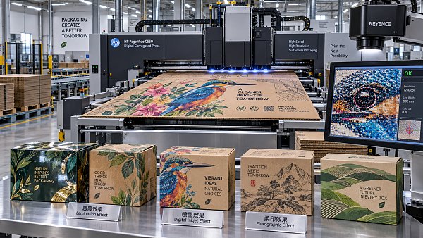 High-Resolution Corrugated Printing Technologies Compared for Fine Text and Images