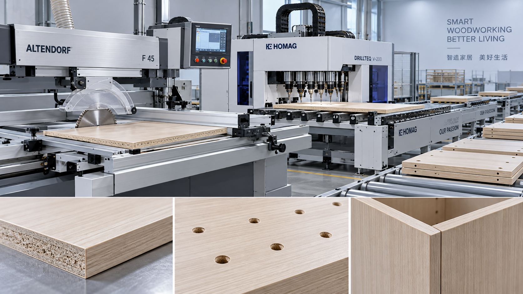Choosing Wood Cutting and Drilling Equipment for Cabinet Panel Production