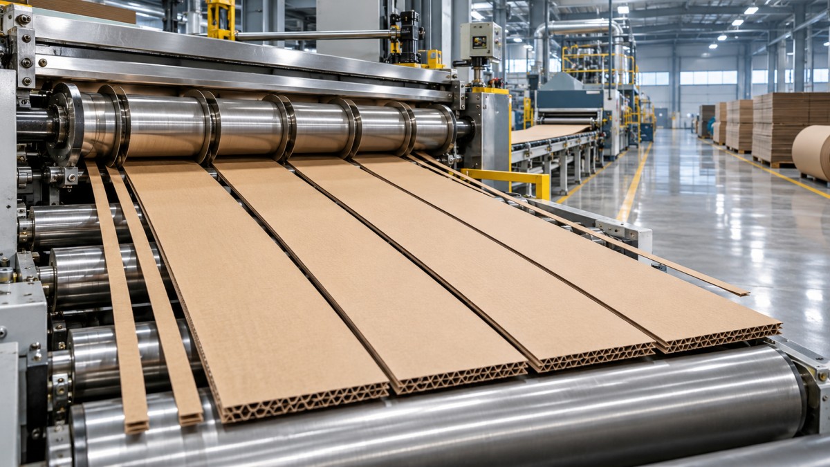 Automatic Corrugated Board Production: Choosing Line Speed and Working Width