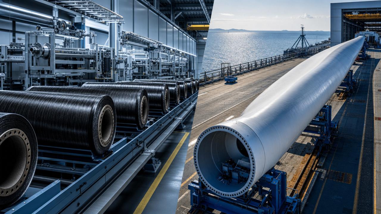 China Reaches 100-Ton T1200 Carbon Fiber Output