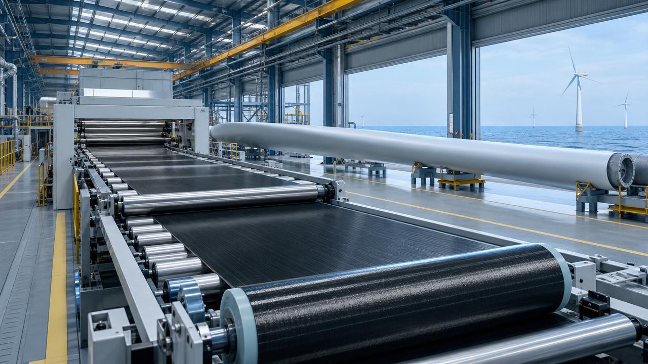 Jilin Chemical Fiber Starts Major Large-Tow Carbon Fiber Line