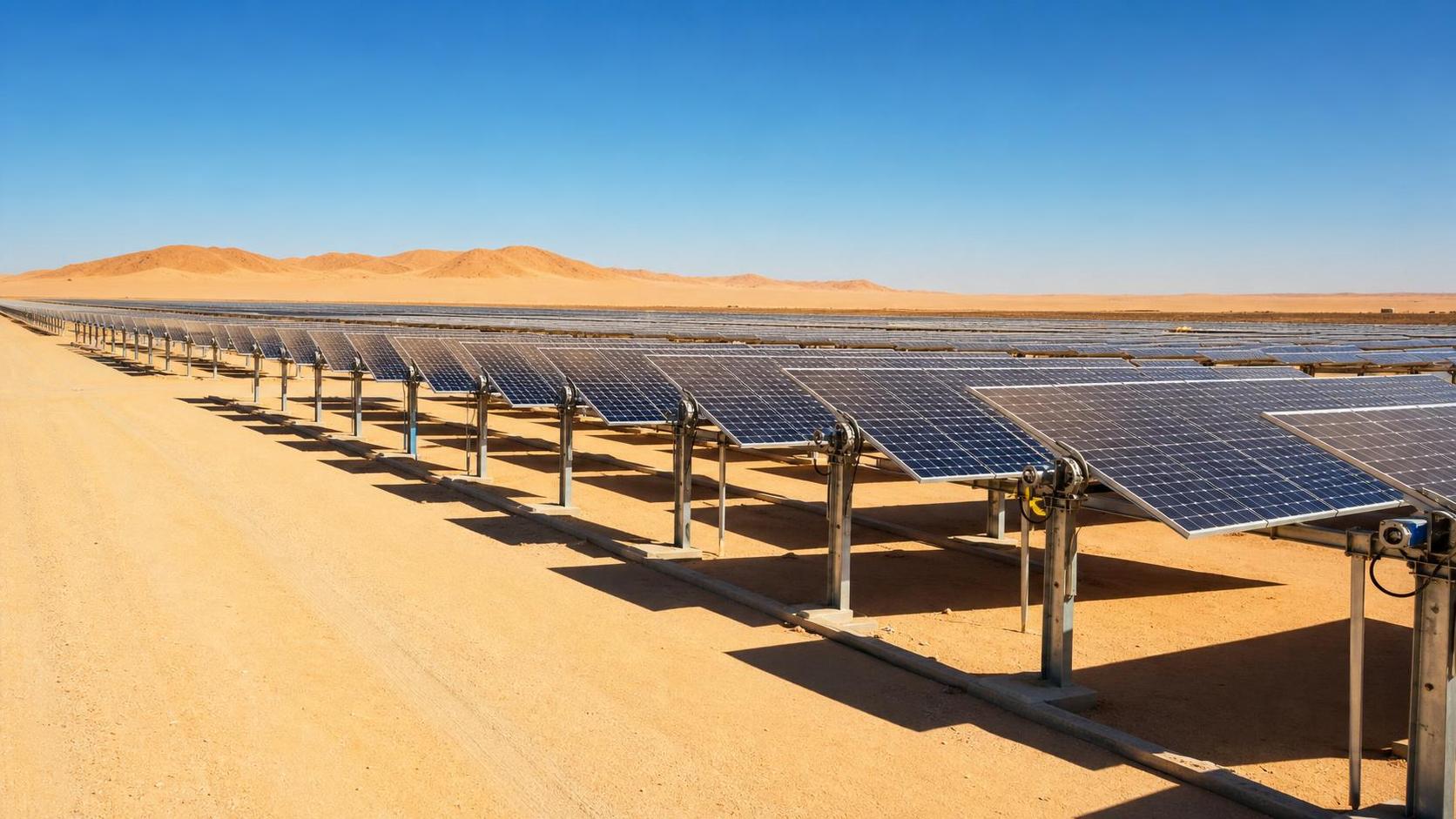 Solar Trackers in Saudi Arabia: Performance and Dust Risk Guide
