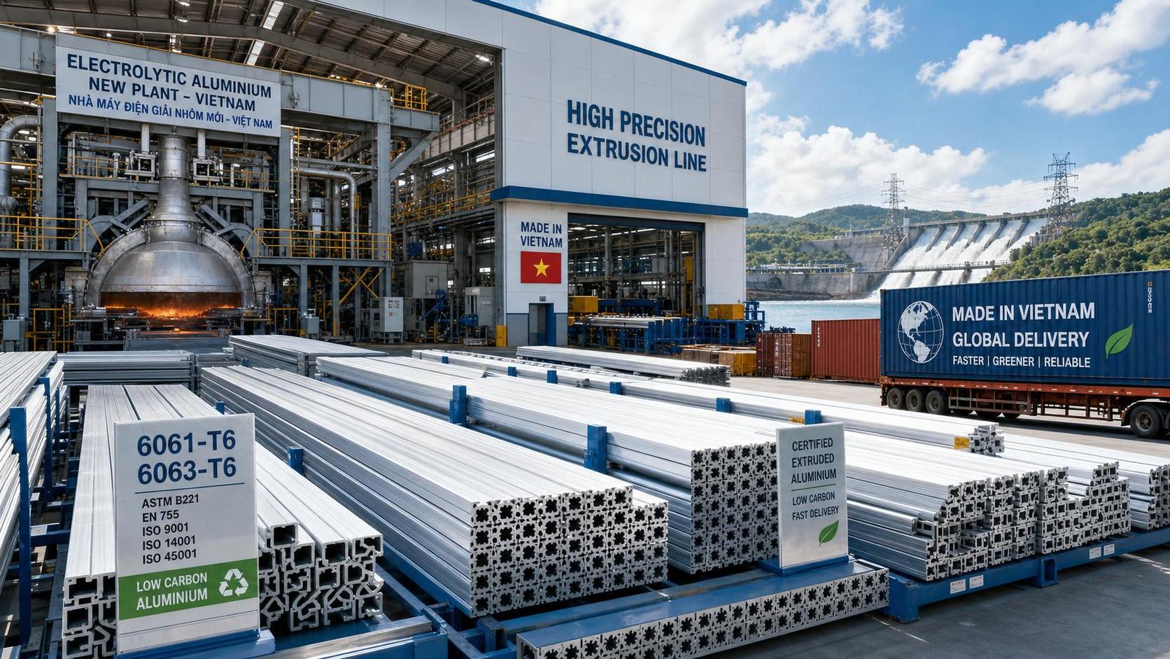 Vietnam Aluminum Start-Up Eases AI Backtracking Alloy Supply