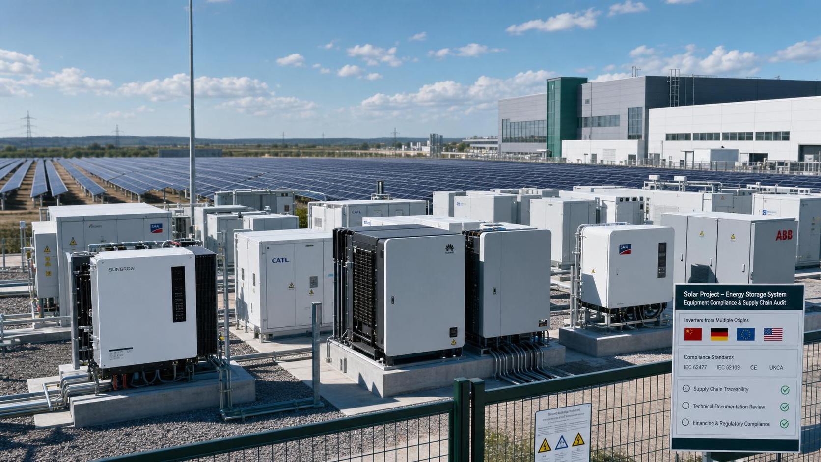 EU Funding Barred for Projects Using Chinese Inverters