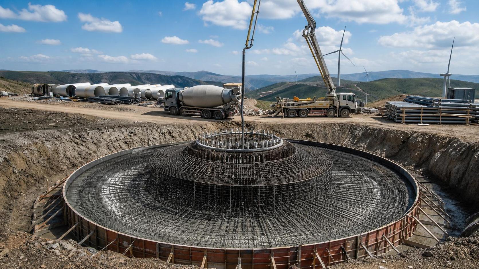 Wind Turbine Foundation Cost Breakdown: What Drives Budget Overruns