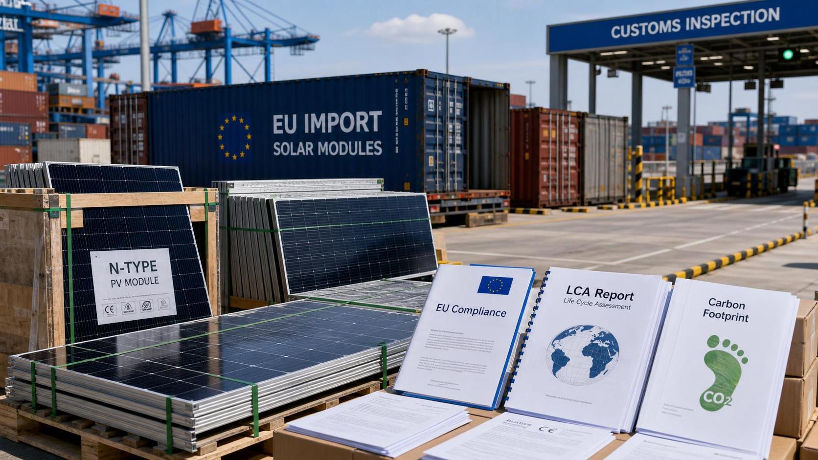 EU Tightens LCA Rules for N-type PV Module Imports