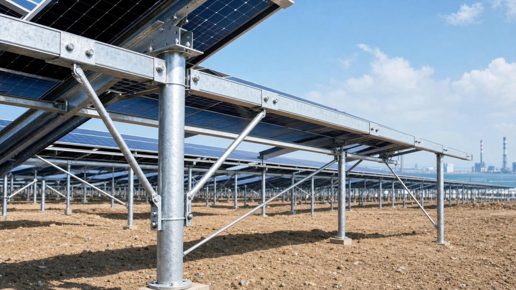 Galvanized Solar Racking Systems: What Affects Long-Term Corrosion Resistance