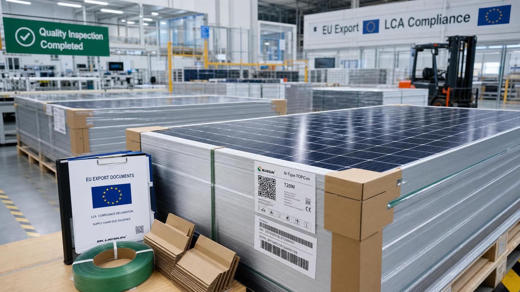 EU CBAM Update Adds LCA Filing Rule for N-type PV Modules