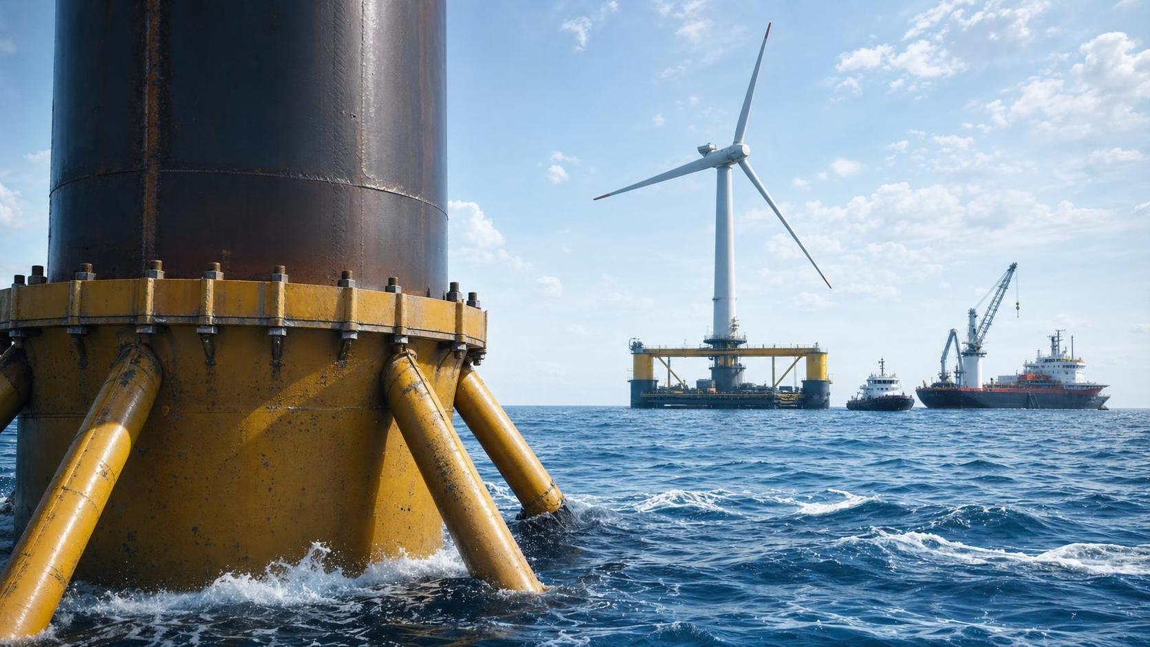 VIEP Revises Floating Wind Tender on Monopile Fatigue