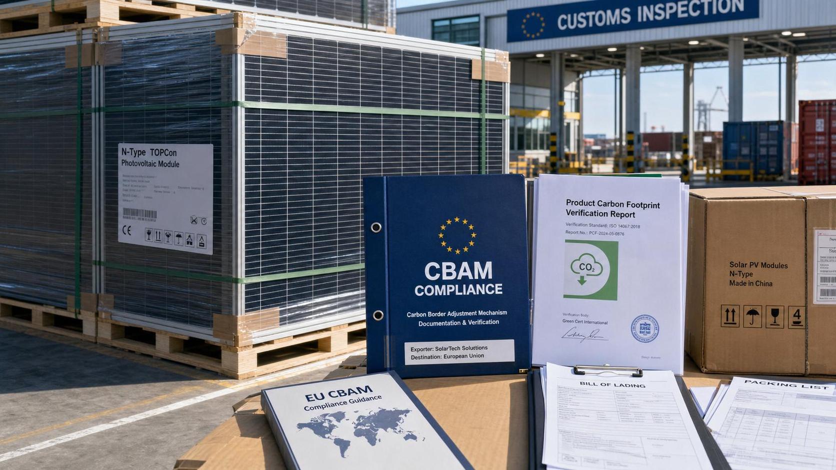EU CBAM Extends to N-type PV Modules from July 1