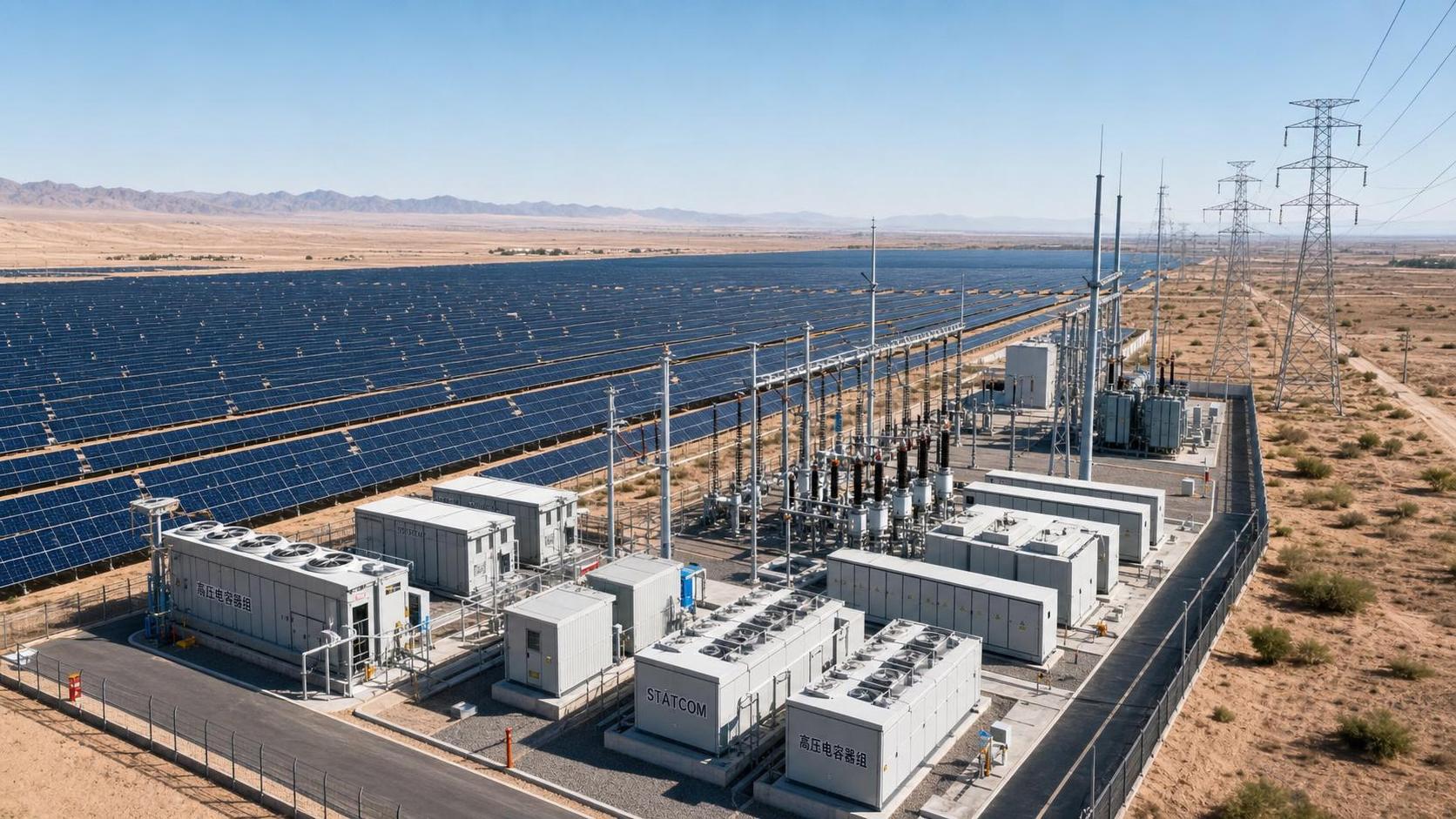 Reactive Compensation Controller Sizing for Stable PV Plant Output