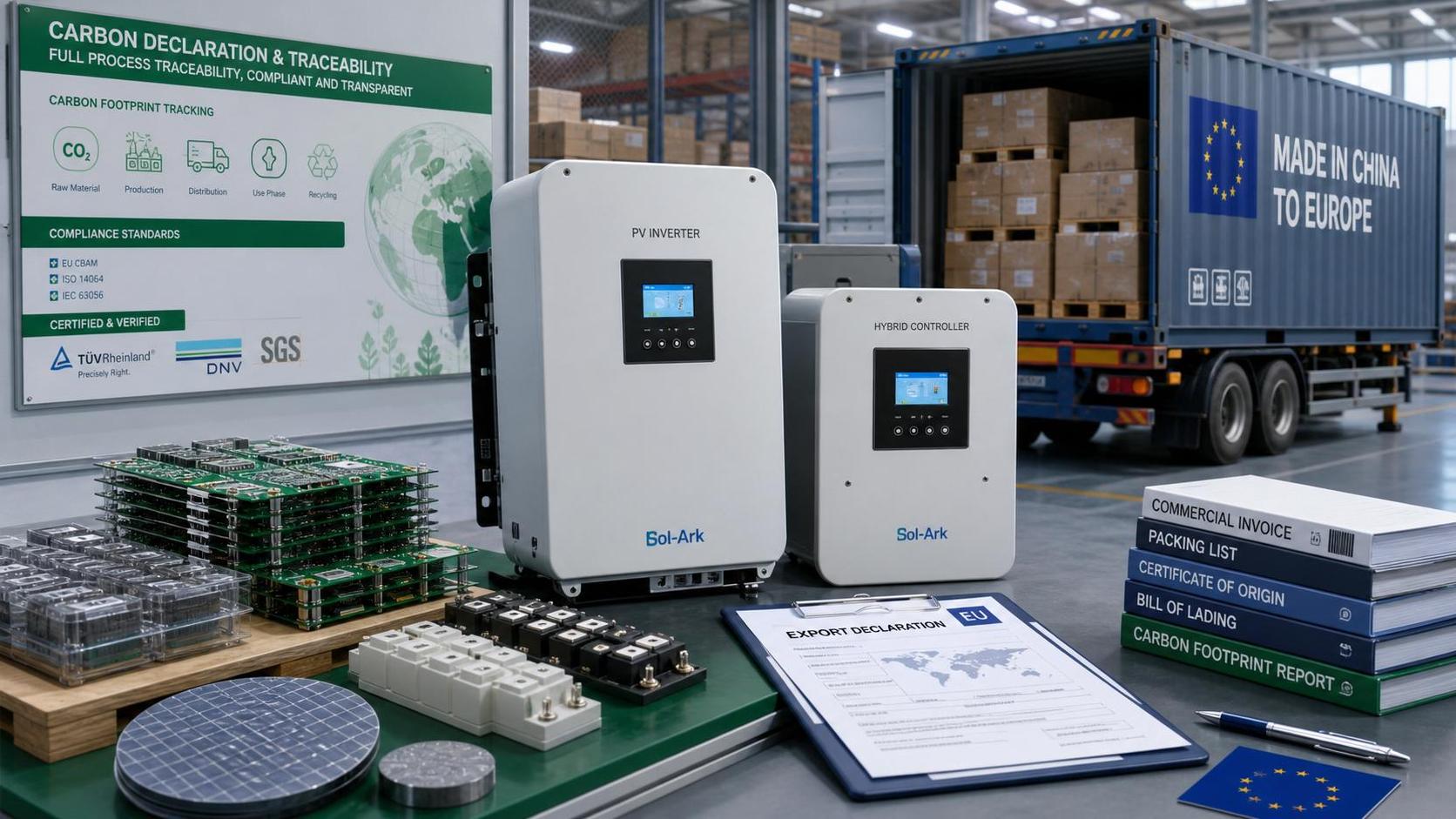 EU CBAM Portal Goes Live for PV Inverter Carbon Filings