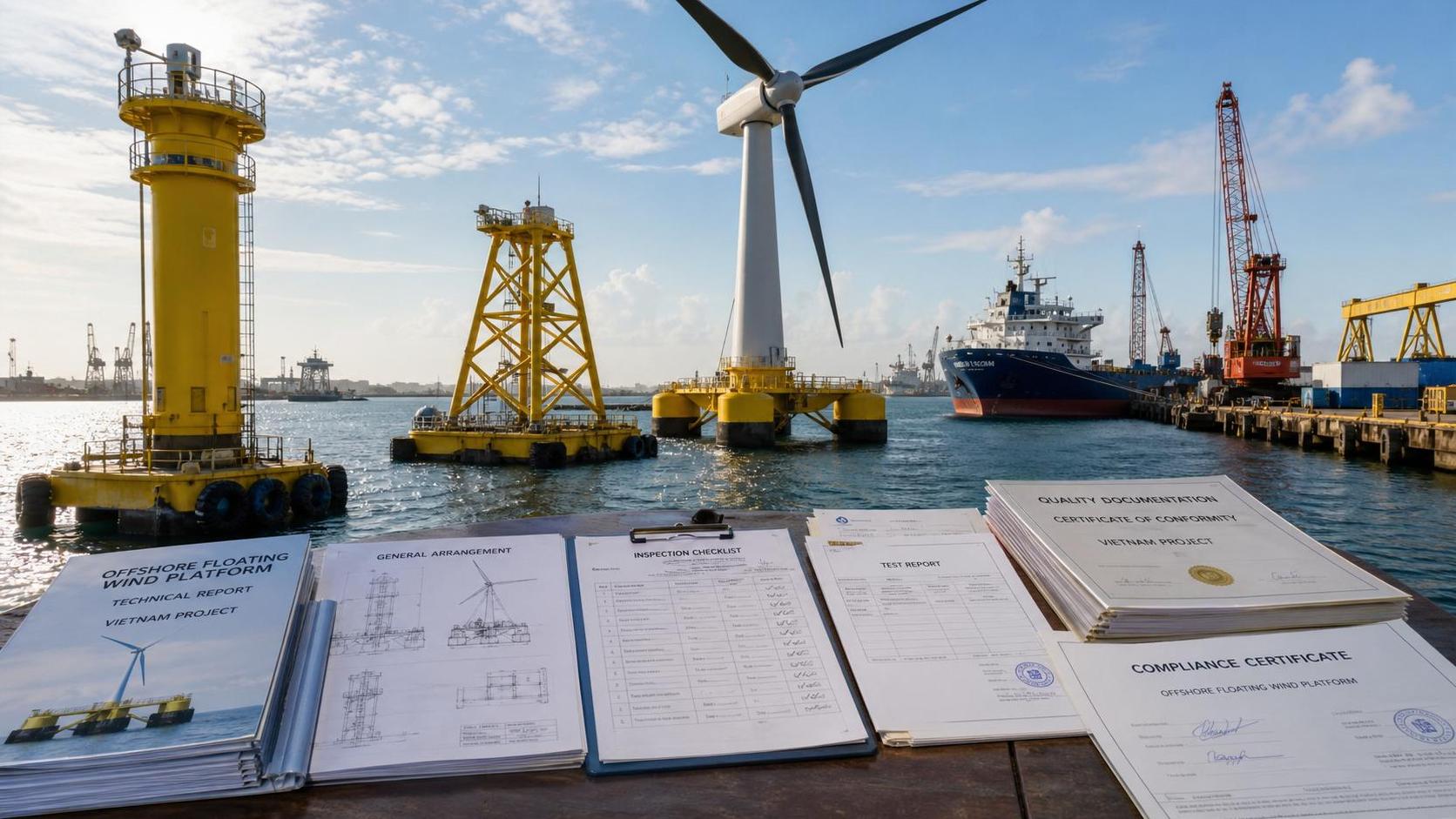 Vietnam Mandates Dual Fatigue Reports for Floating Wind