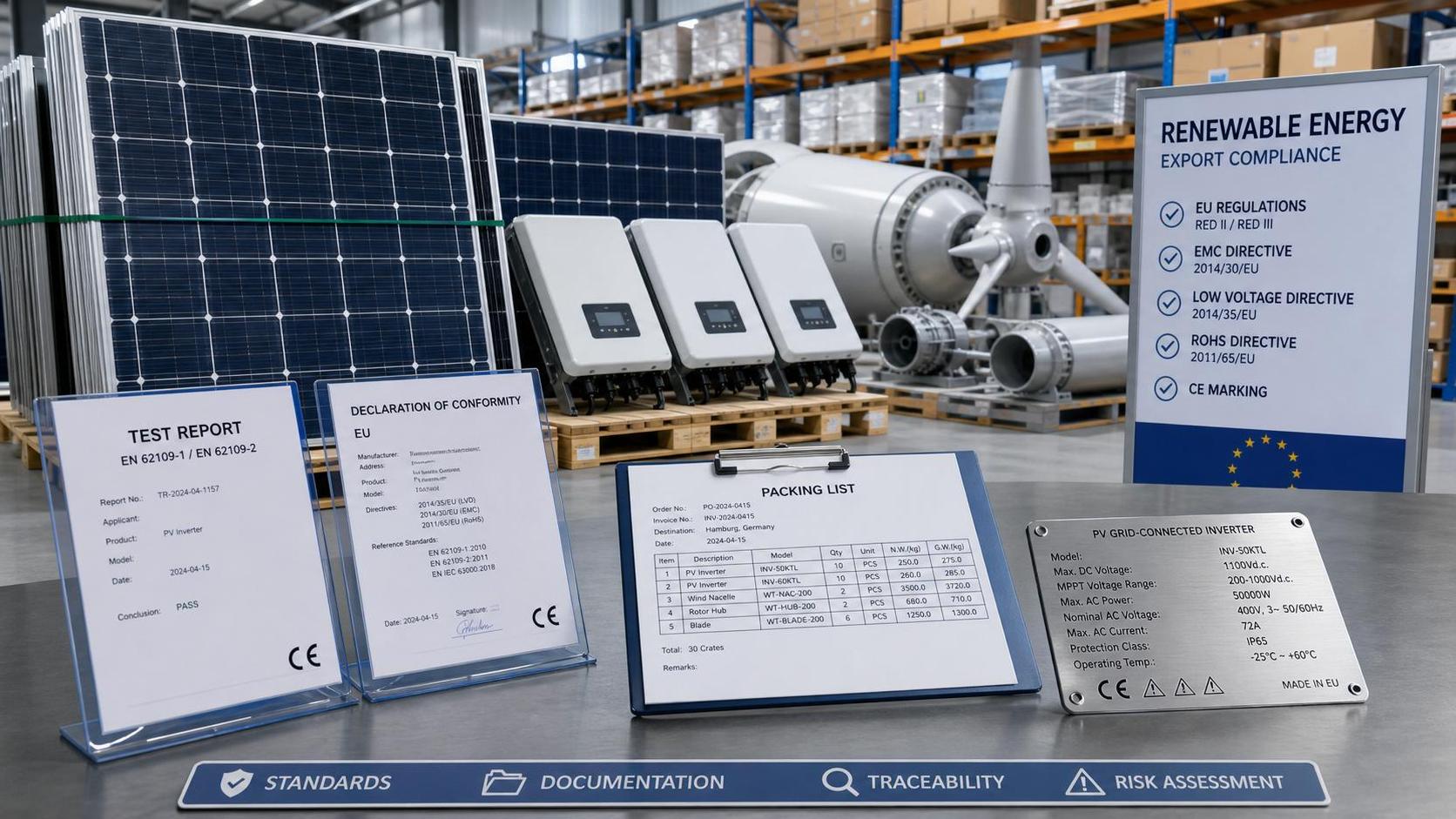 Renewable Export Compliance in Europe: Standards, Documents, and Risk Checks