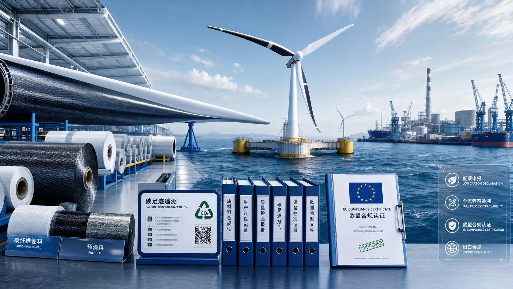 EU Revises EN 61400-23 for Offshore Blade Carbon Declarations
