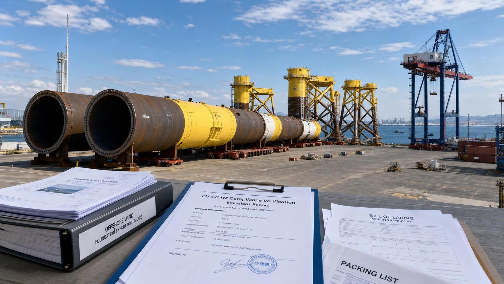 EU CBAM Extends to Offshore Wind Foundations EU CBAM Extends to Offshore Wind Foundations
