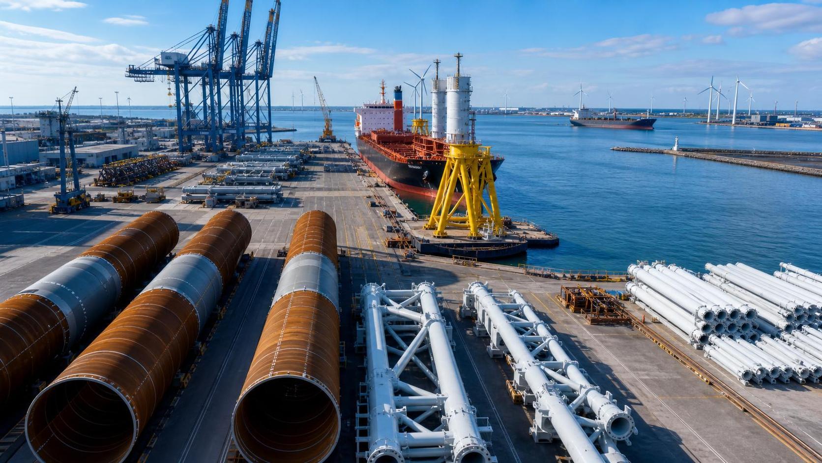 EU CBAM Rule for Offshore Wind Foundations Takes Effect Aug. 1