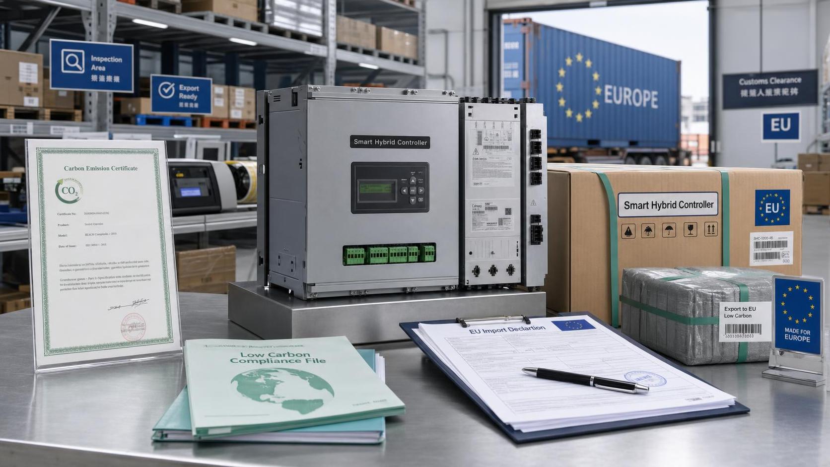 EU Sets Carbon Footprint Rule for Wind Controllers