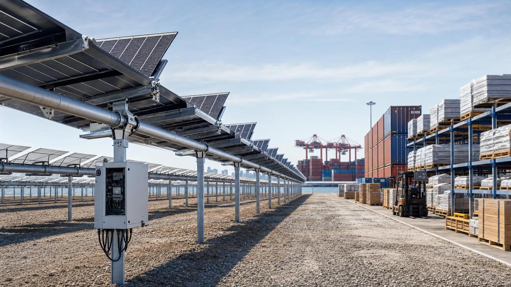 EU CBAM Adds Single-Axis Trackers to Pre-Declaration