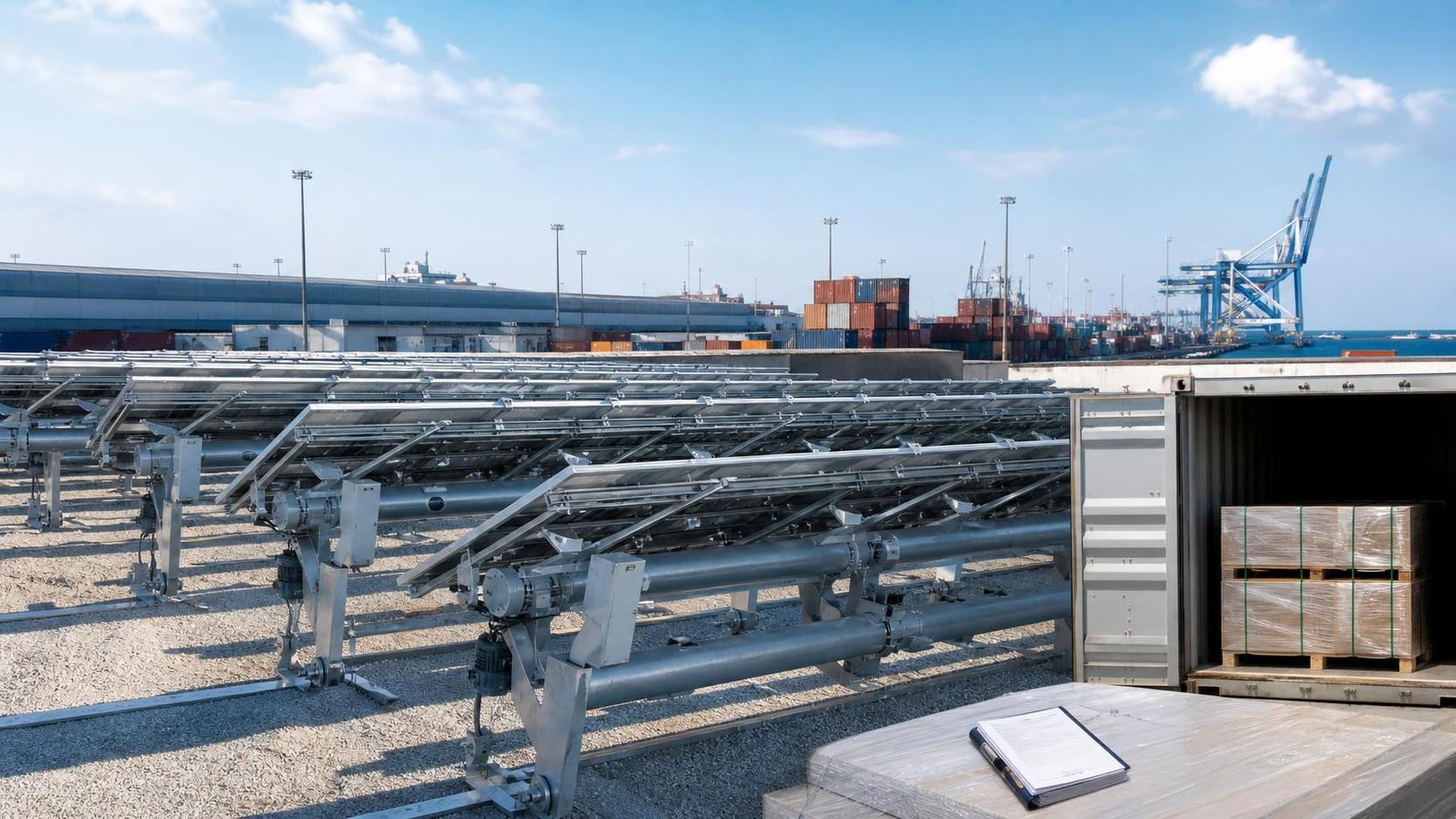 EU Adds Single-Axis Trackers to CBAM Pre-Declaration