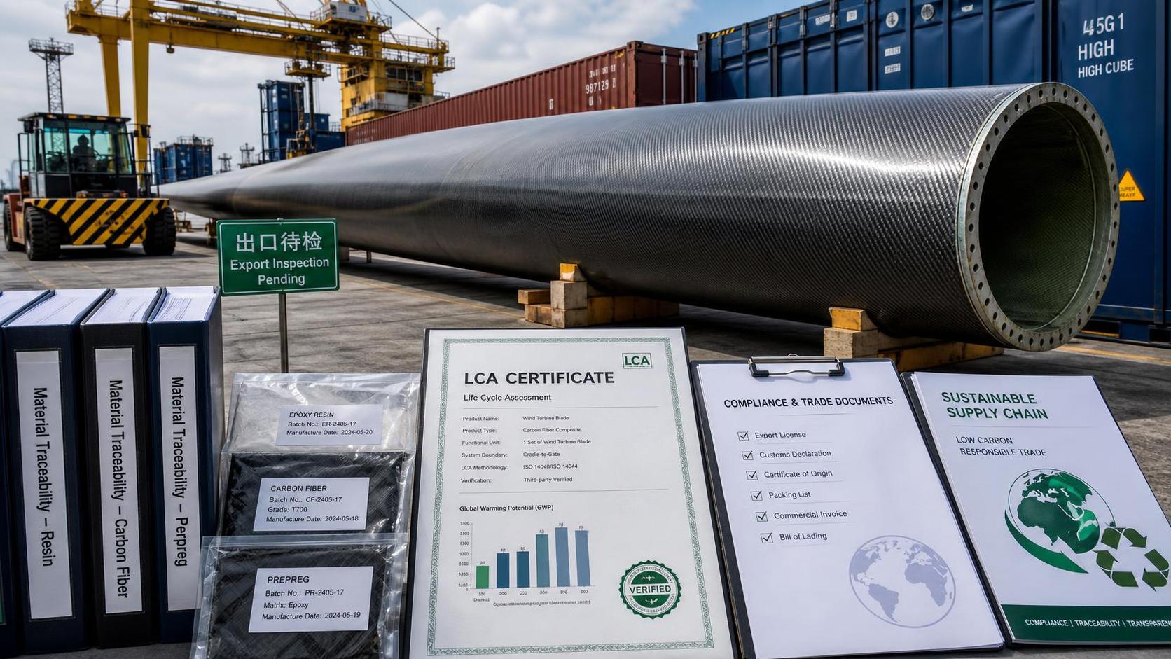 CBP Sets LCA Filing Rule for Carbon Fiber Wind Blades