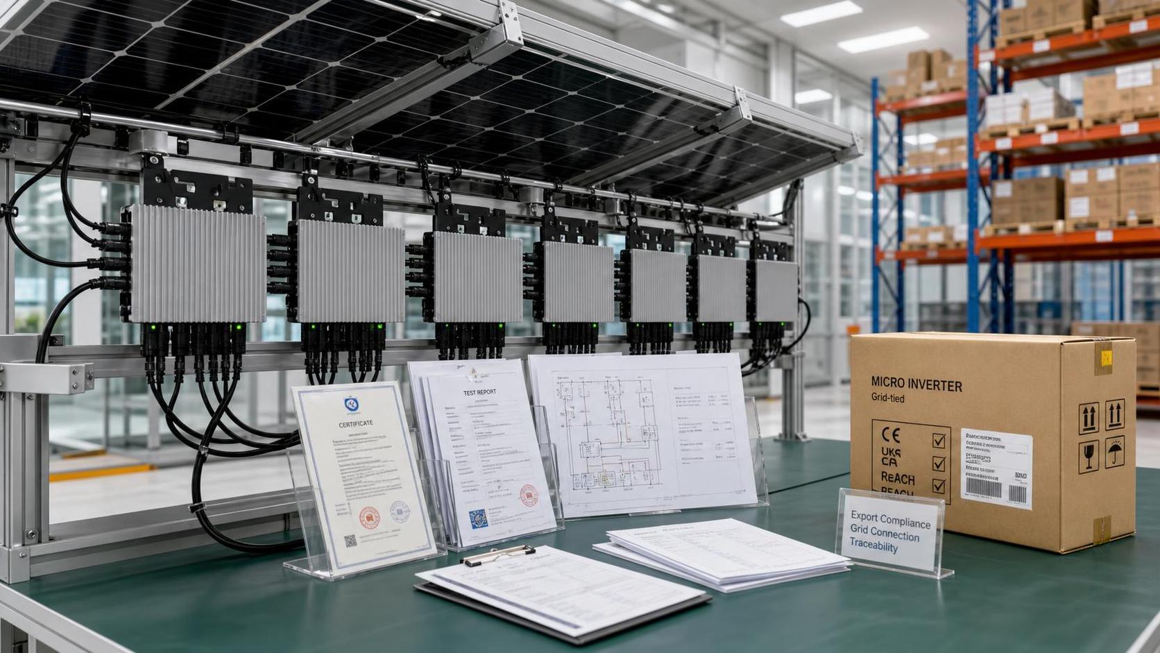 How to Evaluate a Microinverters Exporter for Certifications and Grid Compliance