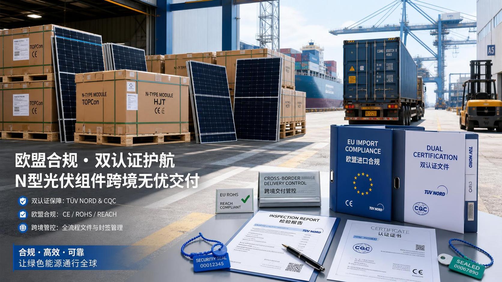 EU Rule Takes Effect on Dual Certification for N-type PV Modules