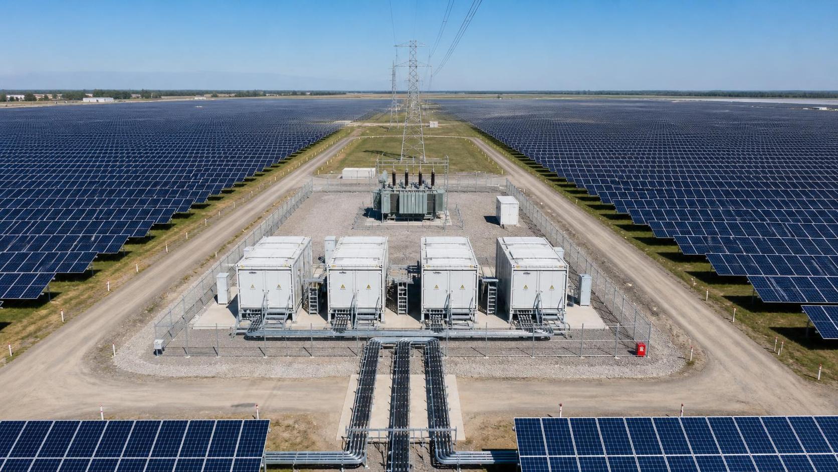 When do central inverters make sense for utility-scale solar farms?