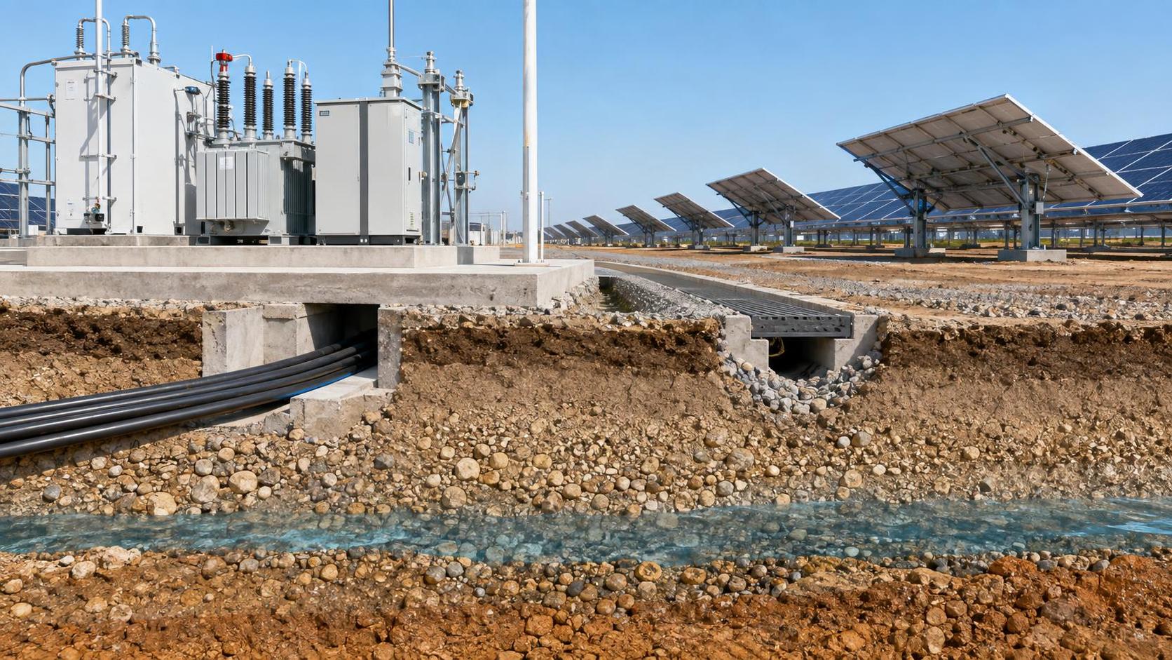 How soil conditions shape industrial power foundation design