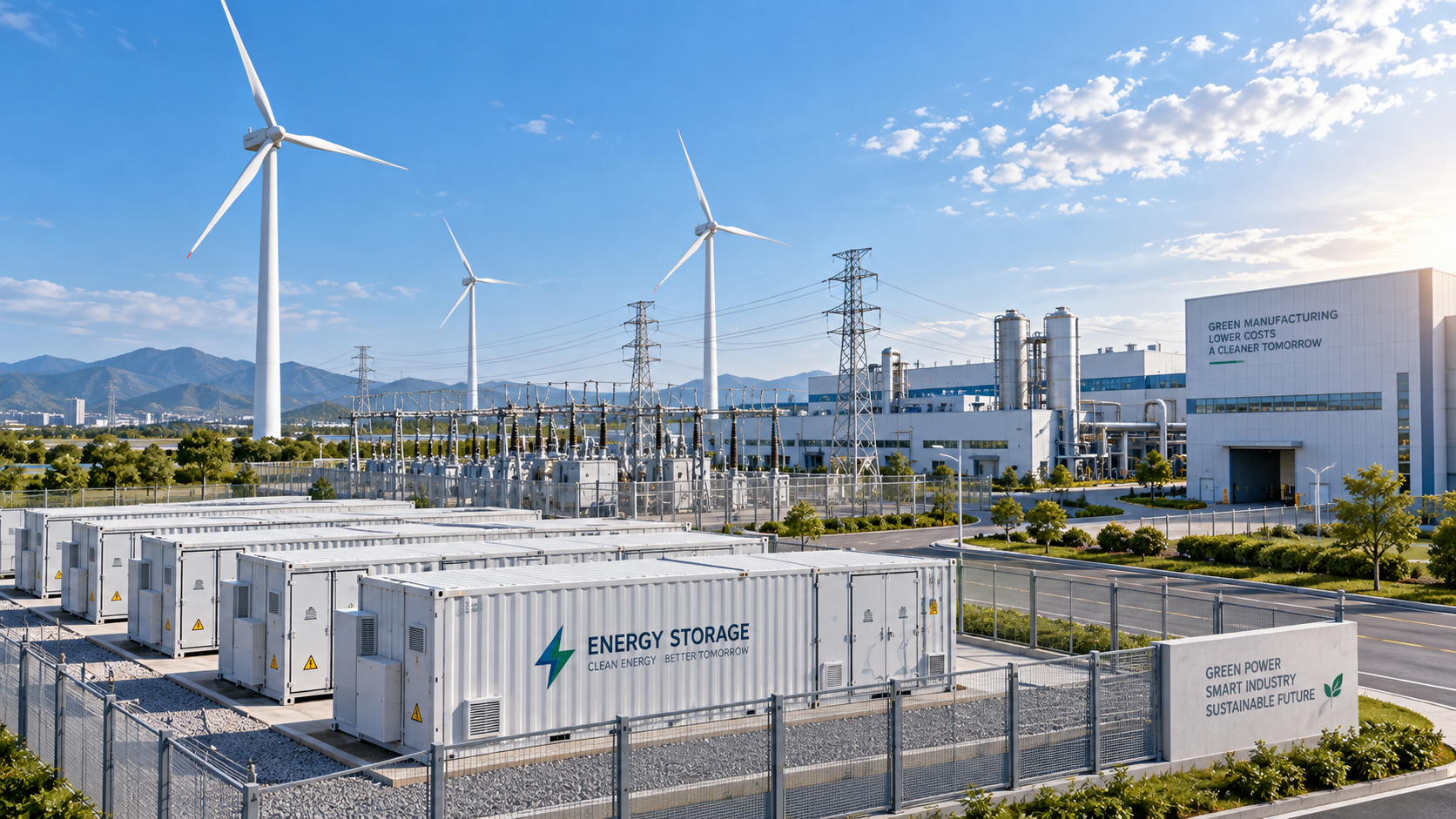 When do wind energy projects for industrial power lower energy costs?