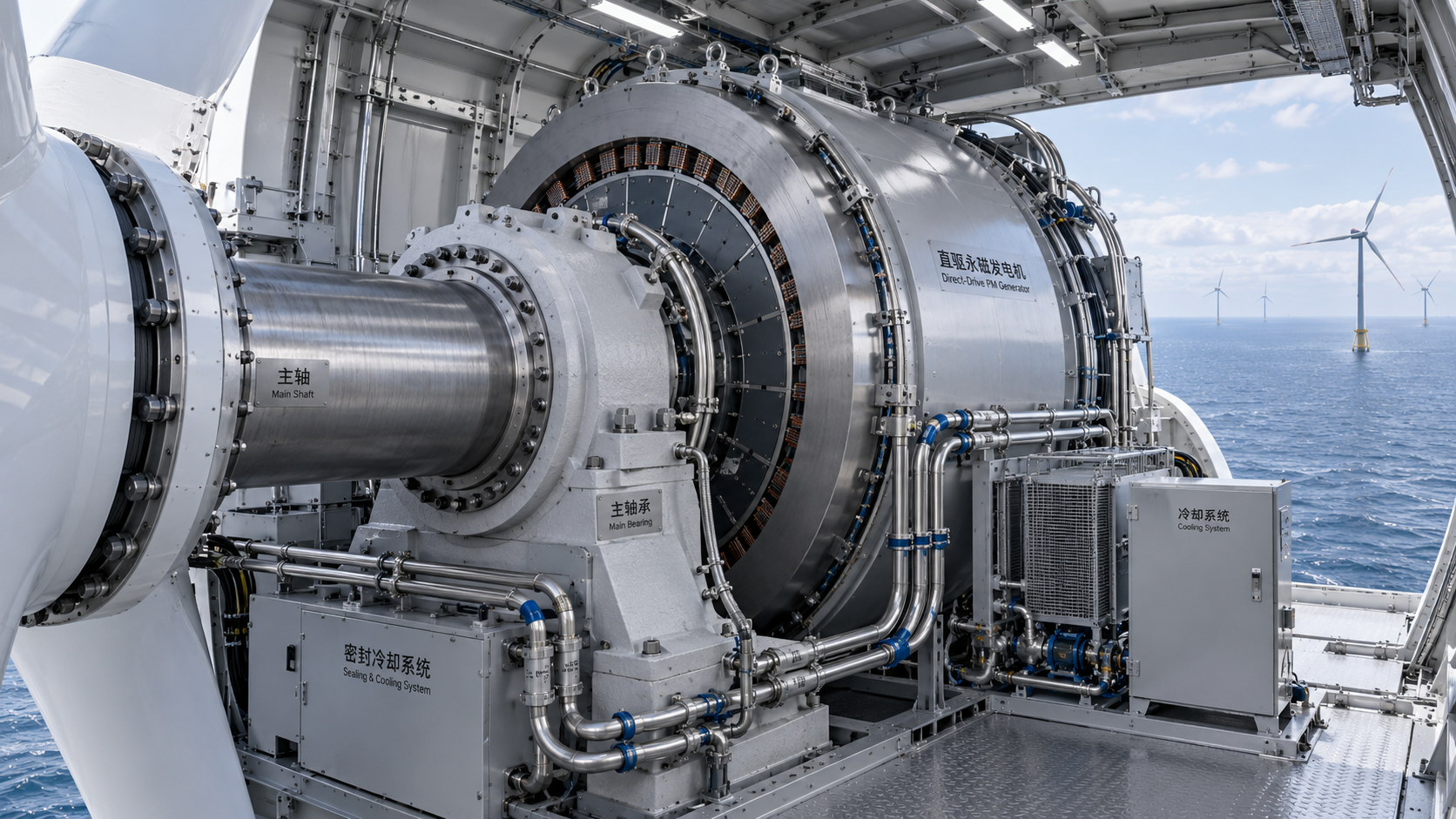 How direct-drive generators reduce maintenance risks offshore