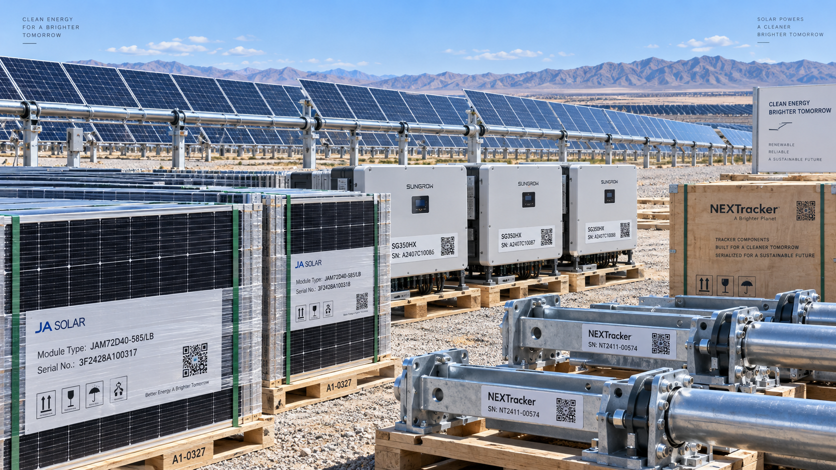 How to vet solar PV equipment suppliers for utility-scale projects