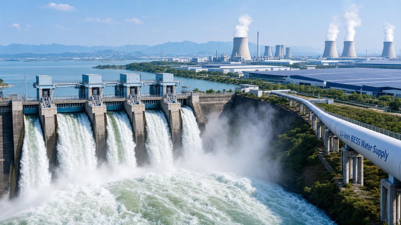 Three Gorges Reservoir Releases >10B m³ to Secure Lithium Supply for BESS Plants