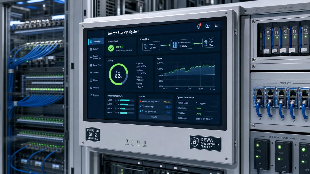 DEWA's 2026 Energy Storage White Paper Sets Dual OS Certification Mandate