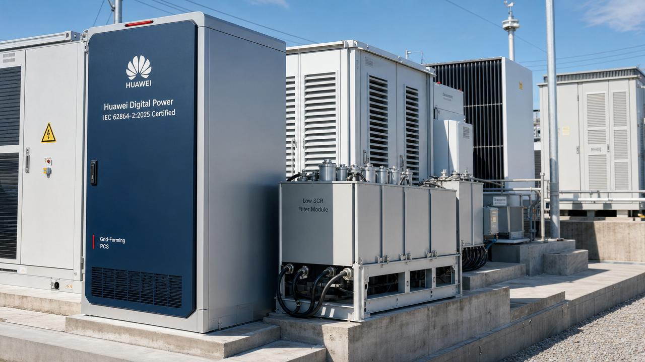 Huawei Digital Power Launches Grid-Forming PCS Standard for Weak-Grid Markets