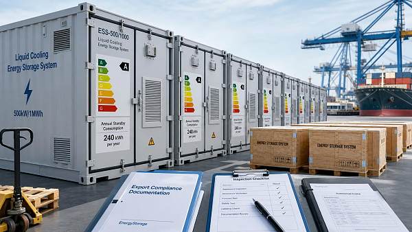 EU ERP Label Rule Tightens for Liquid-Cooled BESS