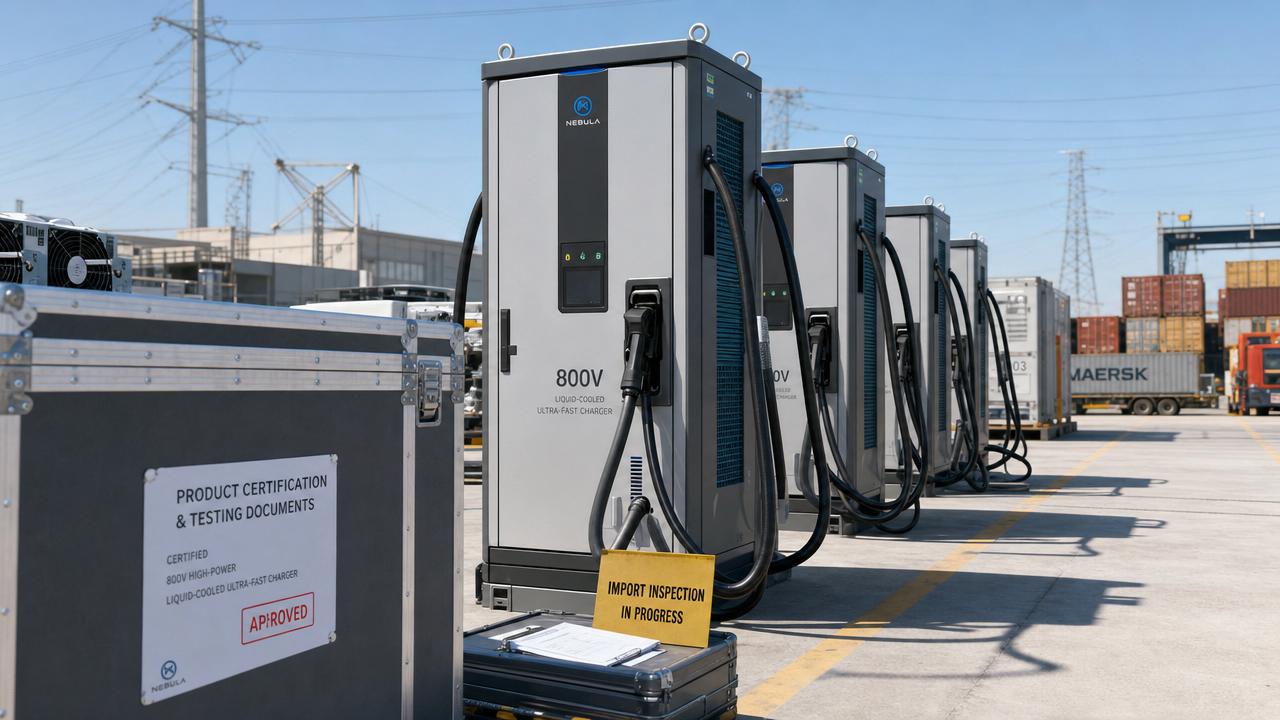 Middle East Tightens Import Review for 800V Liquid-Cooled Chargers