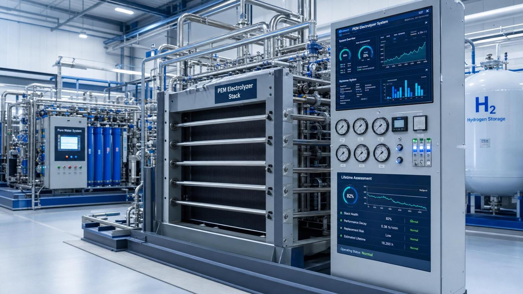 PEM Electrolyzer Degradation Rates: How to Judge Lifetime and Stack Replacement Risk