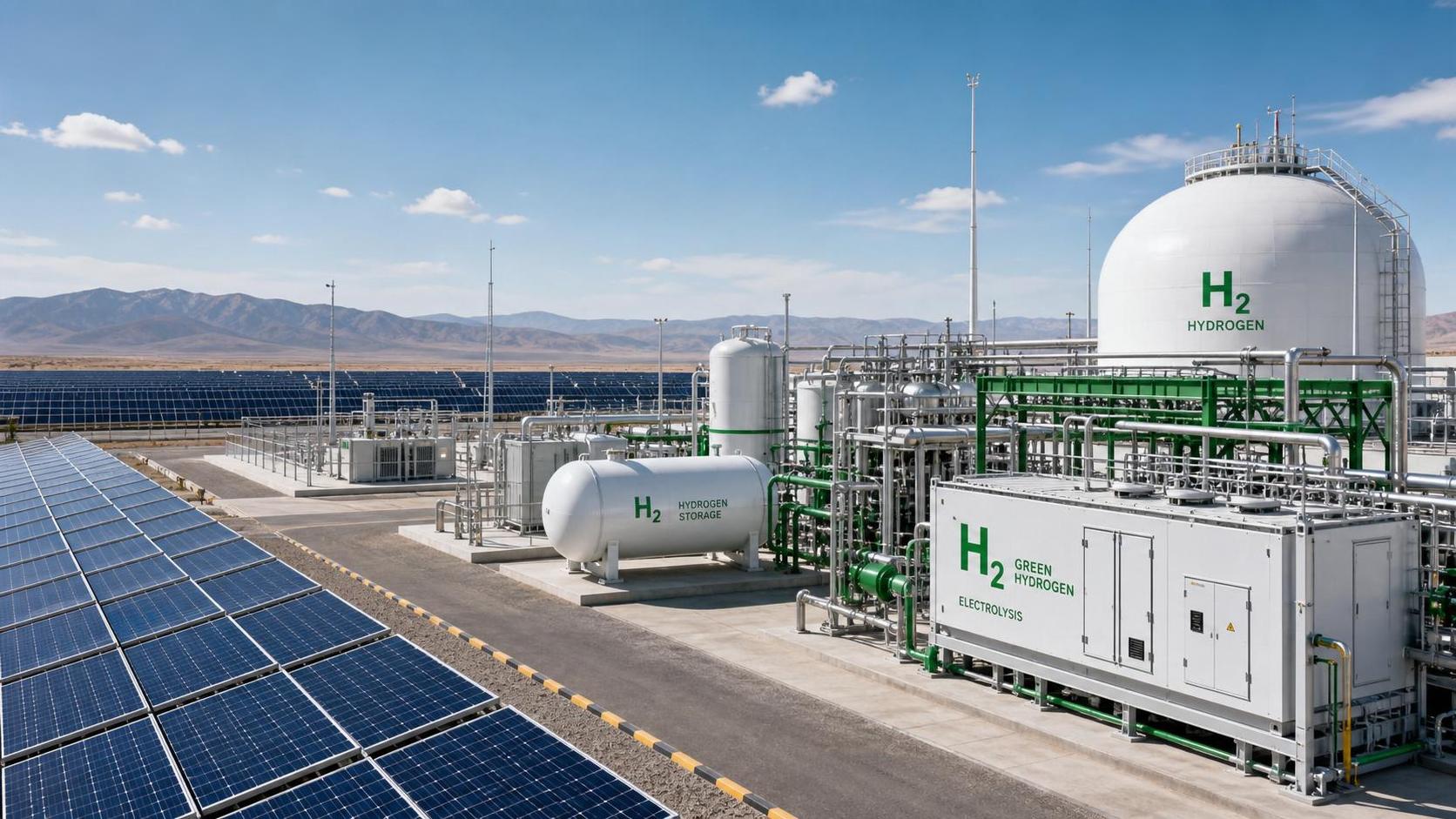 Green Hydrogen System for Solar Power Sizing Guide