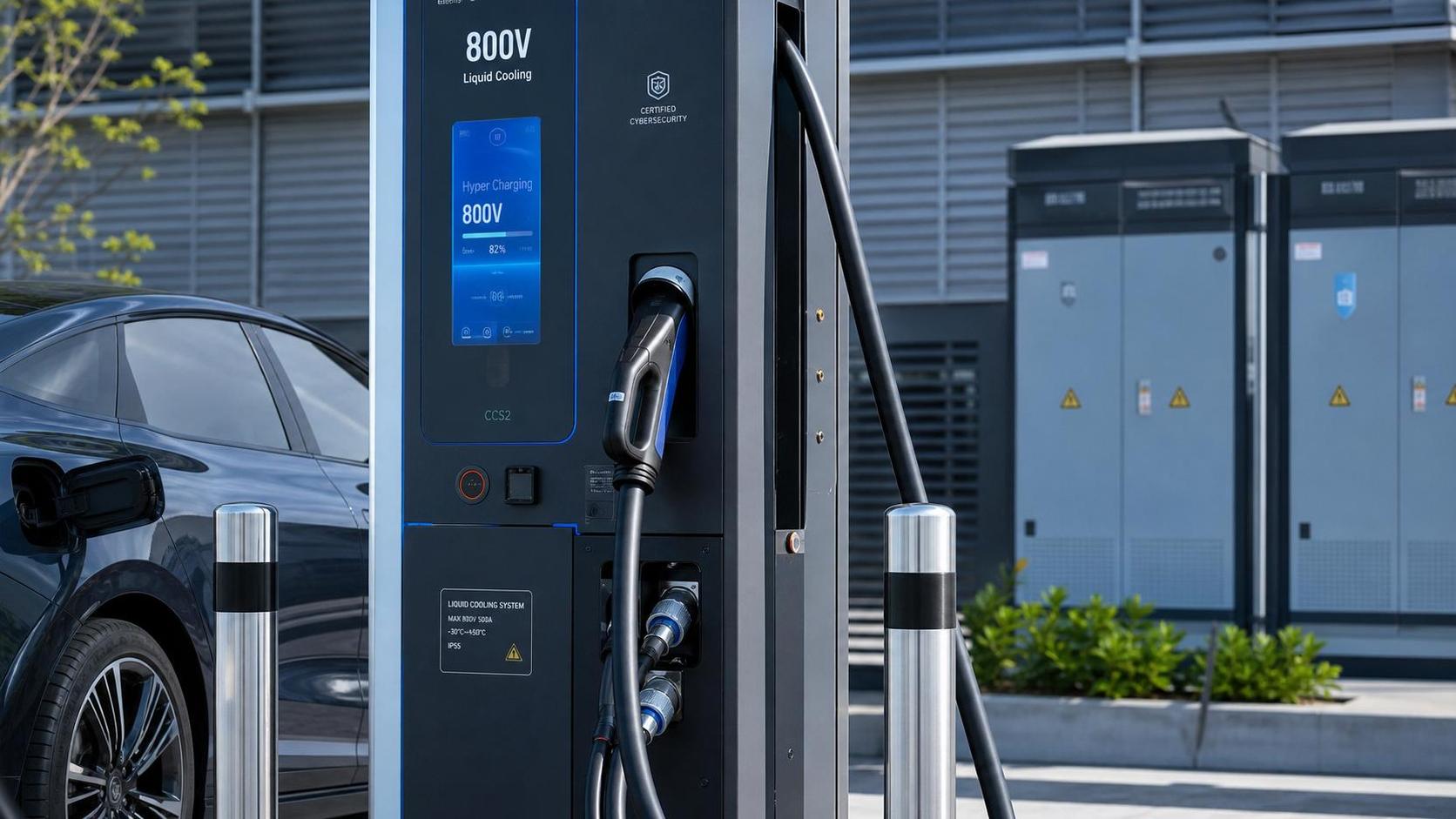 TÜV Rheinland Adds Cybersecurity Gate for 800V EV Chargers
