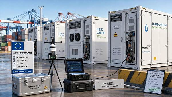 EU Sets Binding Safety Rules for Liquid-Cooled BESS