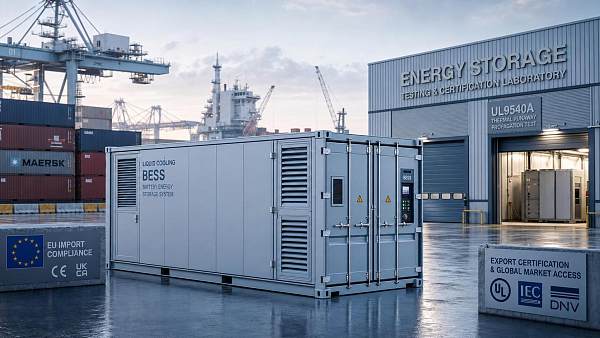 EU Tightens UL 9540A Path for Liquid-cooled BESS Imports