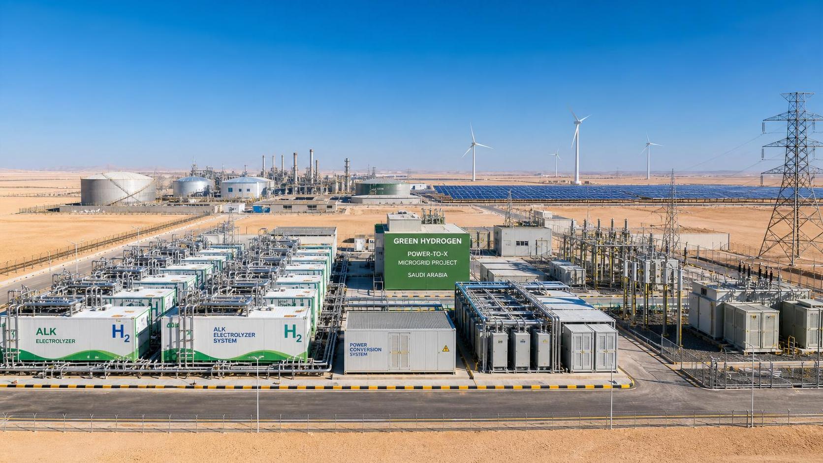 ACWA Power Opens 500MW NEOM Power-to-X Tender