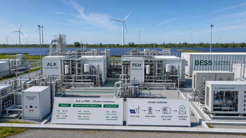 Electrolyzer Technologies Efficiency: ALK vs PEM in Real Projects Electrolyzer Technologies Efficiency: ALK vs PEM in Real Projects