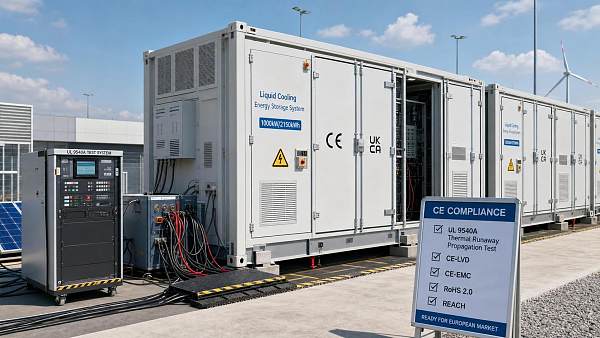 EU Aligns CE Rules With UL 9540A for Liquid-Cooled BESS