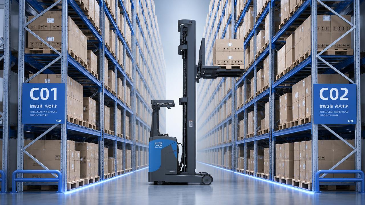 How narrow aisles change the value of reach trucks