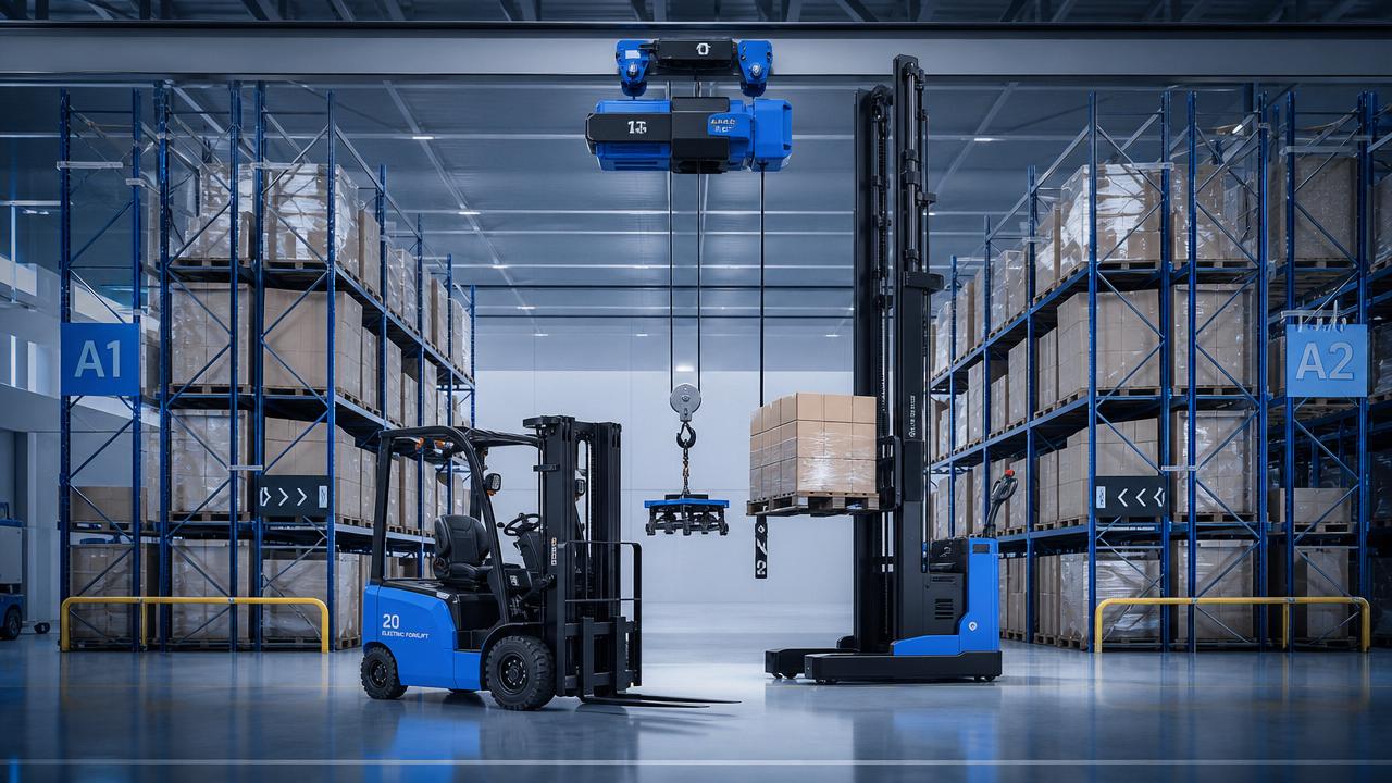 Material handling equipment choices shape warehouse profit