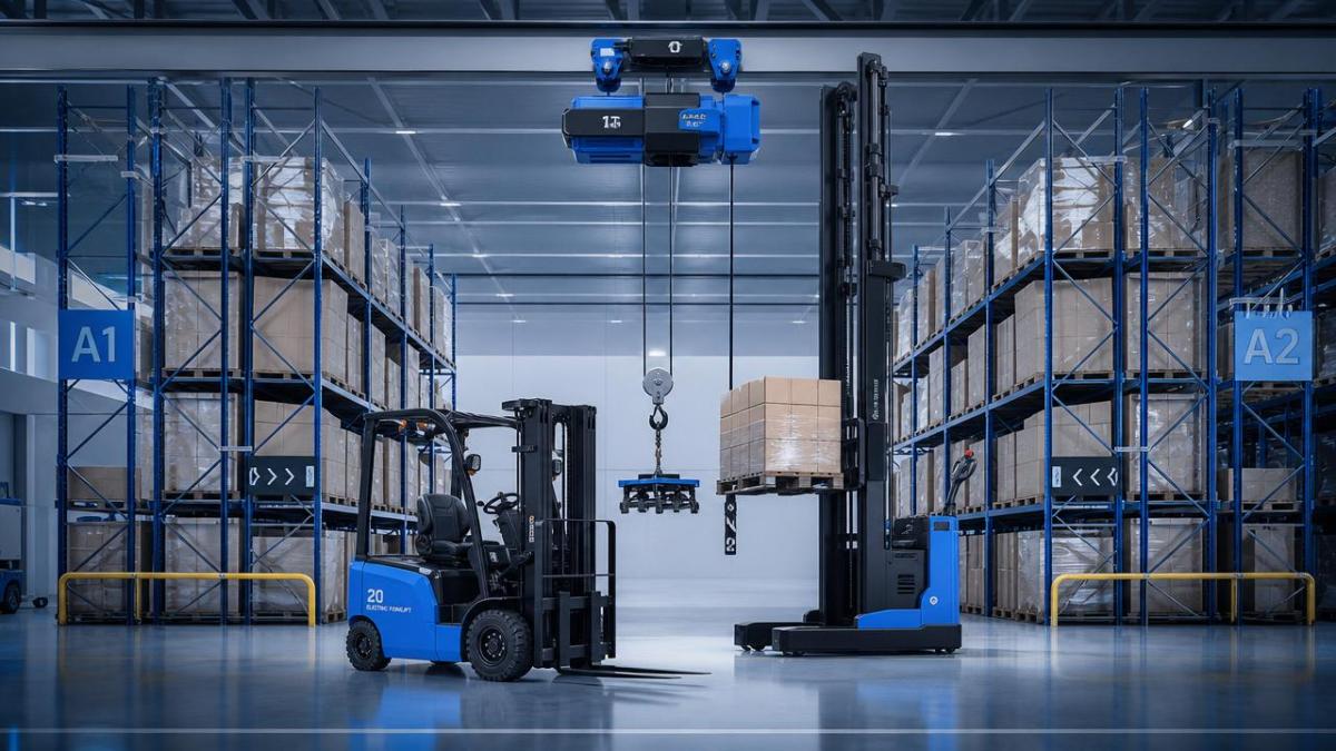 Material handling equipment choices shape warehouse profit