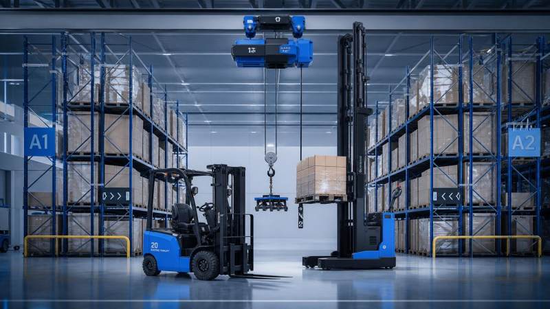 Material handling equipment choices shape warehouse profit